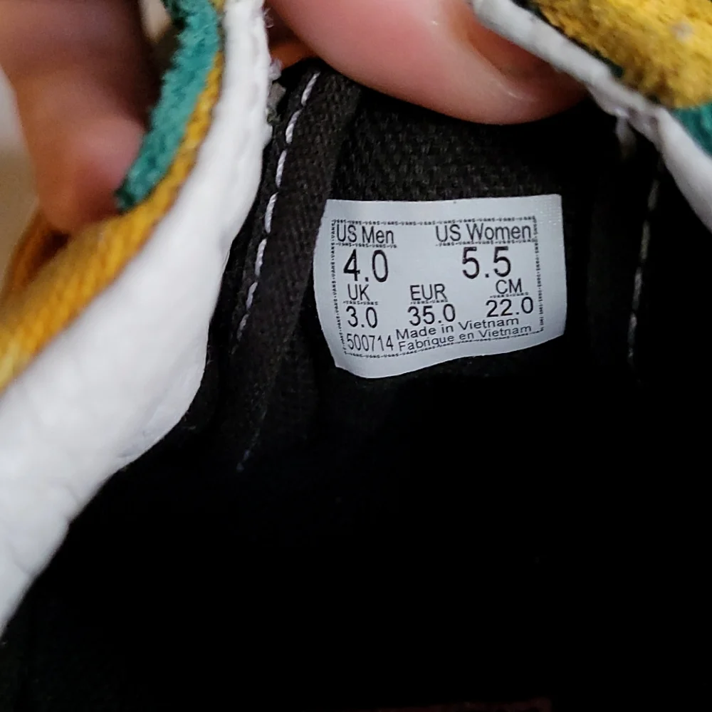Color block suede Vans - Picture 7 of 9